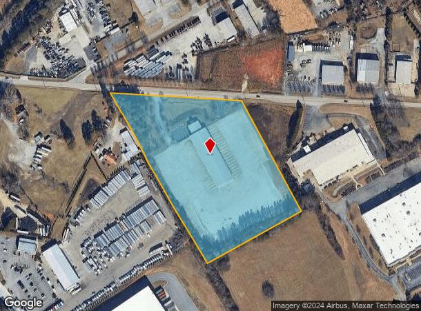  4079 Chamblee Rd, Oakwood, GA Parcel Map