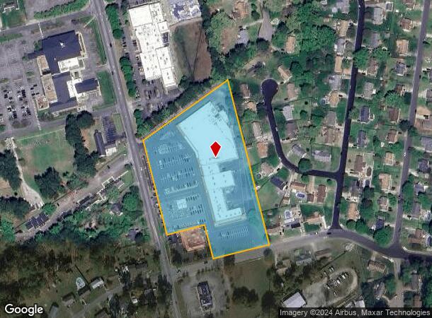  717 Battlefield Blvd S, Chesapeake, VA Parcel Map