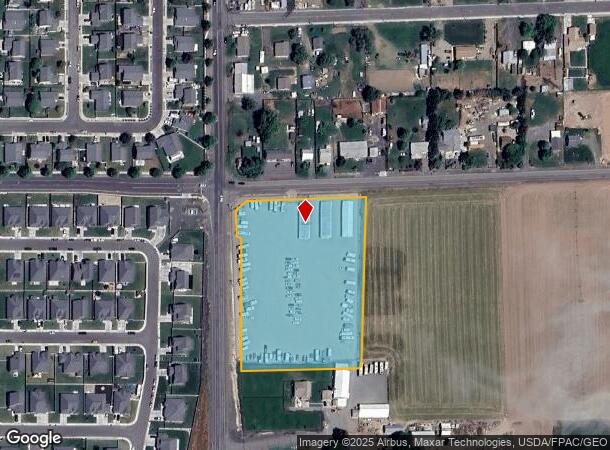 1701 E Allen Rd, Sunnyside, WA Parcel Map