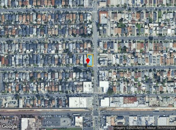 805 W 57Th St, Los Angeles, CA Parcel Map