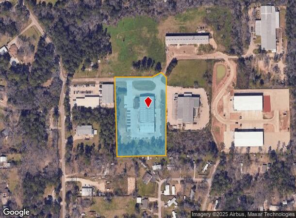 7187 Old Highway 105 W, Conroe, TX Parcel Map
