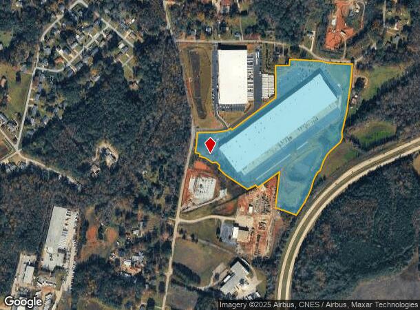  1605 Poplar Drive Ext, Greer, SC Parcel Map