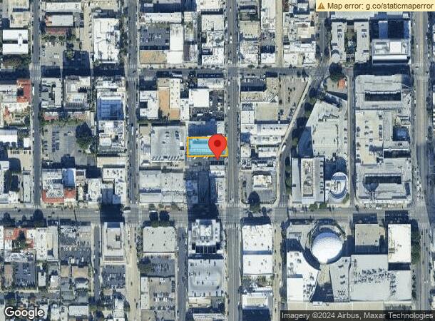  1525 N Cahuenga Blvd, Los Angeles, CA Parcel Map