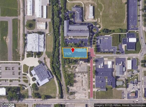  632 N Mechanic St, Jackson, MI Parcel Map