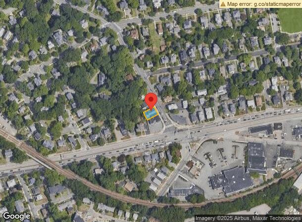  20 Woodward St, Newton Highlands, MA Parcel Map