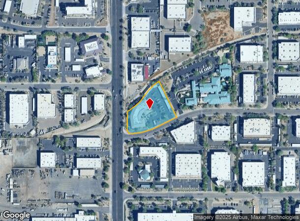  1838 W Parkside Ln, Phoenix, AZ Parcel Map