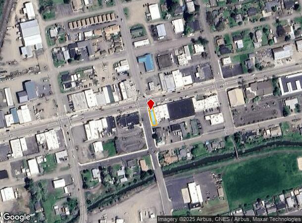  100 E Central Ave, Sutherlin, OR Parcel Map