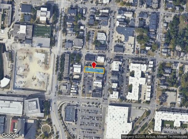 2621 Short Vine St, Cincinnati, OH Parcel Map