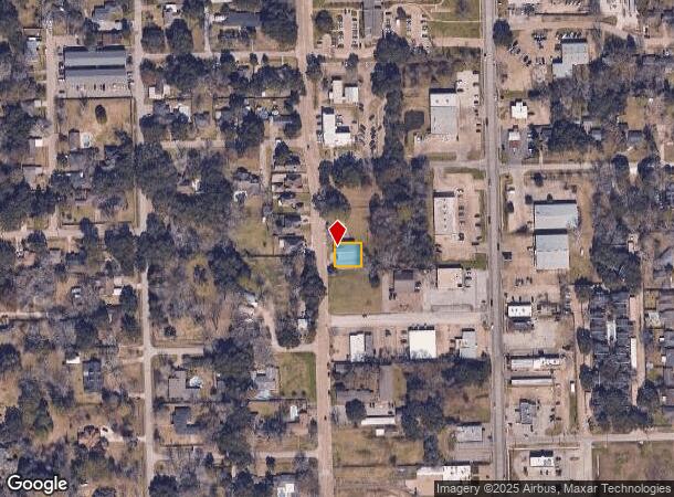1125 S Hood St, Alvin, TX Parcel Map