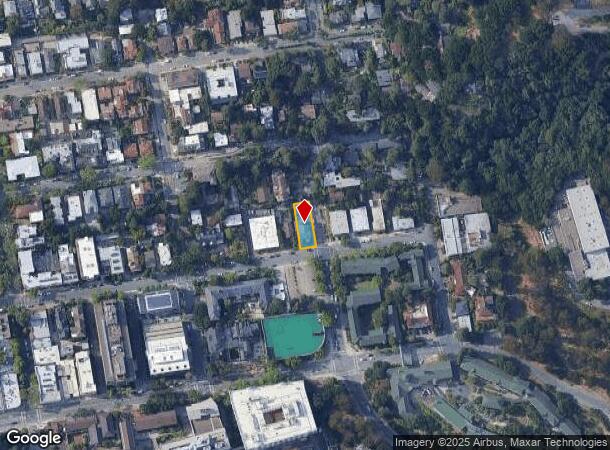  1770 La Loma Ave, Berkeley, CA Parcel Map