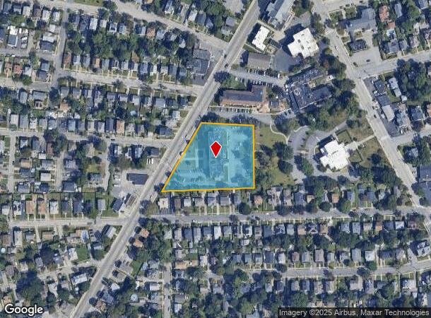  70 Warwick Ave, Cranston, RI Parcel Map