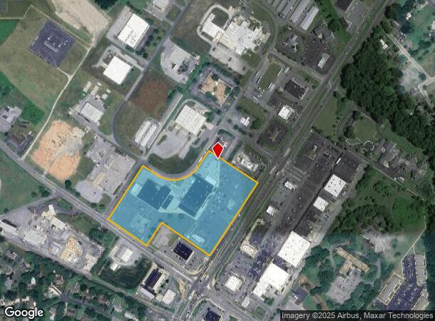649 S Dupont Blvd, Milford, DE Parcel Map