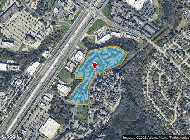  1704 Nelms Dr, Austin, TX Parcel Map