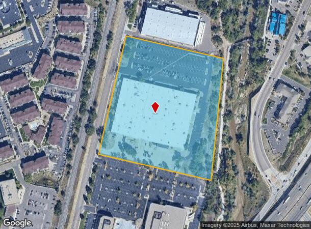 5805 Mark Dabling Blvd, Colorado Springs, CO Parcel Map