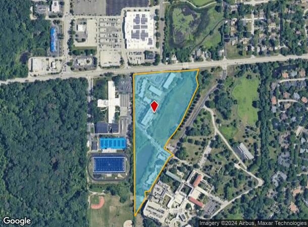  2134 W Roosevelt Rd, Wheaton, IL Parcel Map