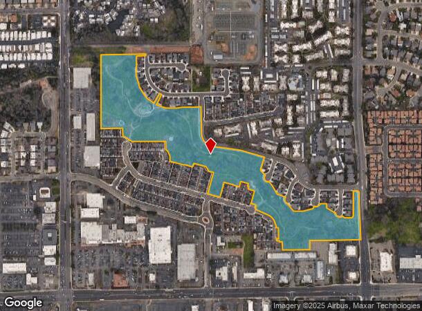 7900 Pitcher St, Citrus Heights, CA Parcel Map