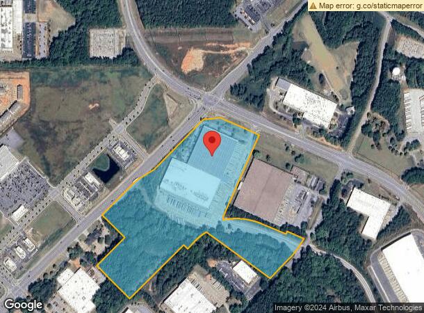  14187 Industrial Park Blvd Ne, Covington, GA Parcel Map