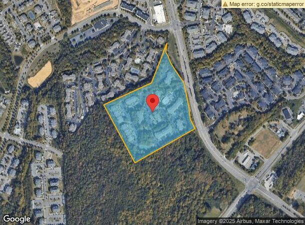  9905 Brickleberry Ln, Charlotte, NC Parcel Map