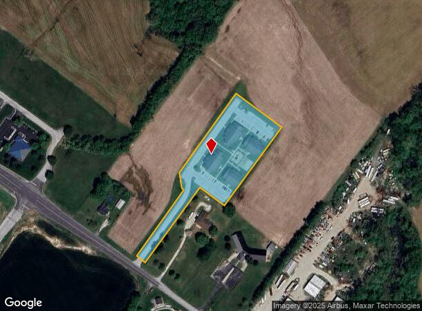  1837 S Ivy Ln, Vincennes, IN Parcel Map