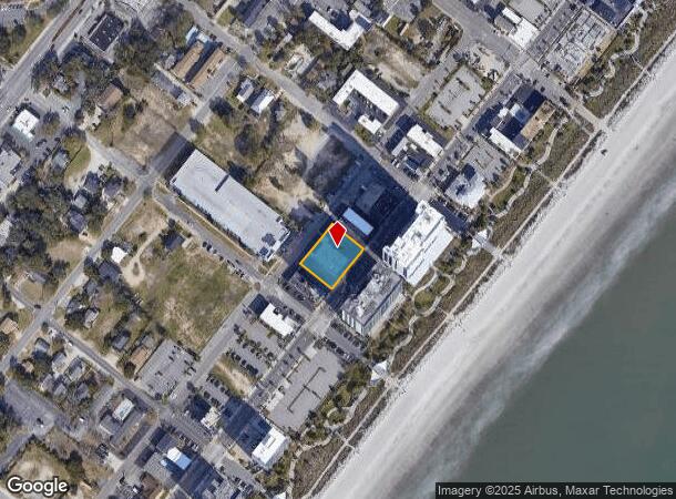  507 N Ocean Blvd, Myrtle Beach, SC Parcel Map