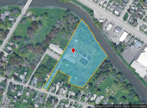 166 S Main St, Batavia, NY Parcel Map