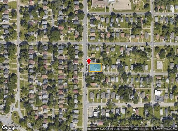2603 N 45Th St, Omaha, NE Parcel Map