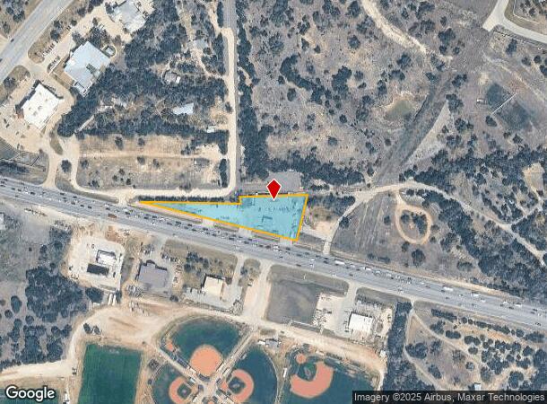  13908 W Highway 71, Austin, TX Parcel Map