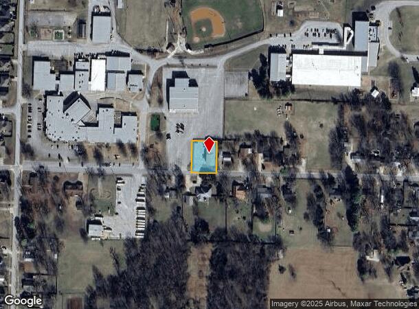  305 E School St, Lincoln, AR Parcel Map