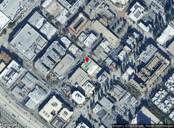  162 E Orange Grove Ave, Burbank, CA Parcel Map