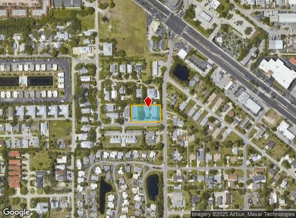  2071 Monroe Ave, Naples, FL Parcel Map