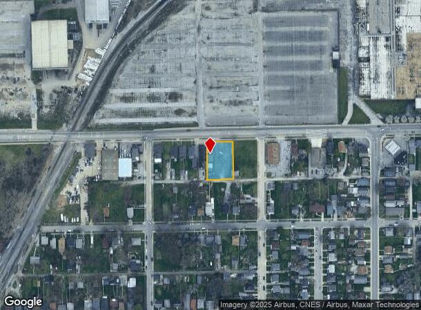  2123 Taylor St, Fort Wayne, IN Parcel Map