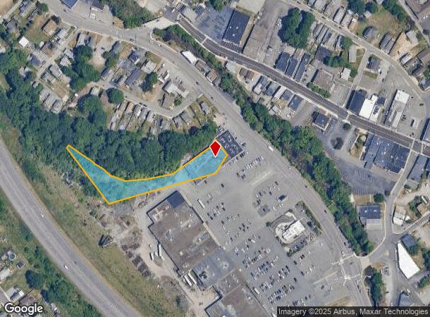  566 Union St, Luzerne, PA Parcel Map