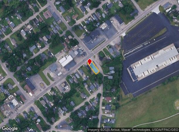  2560 Valley Pike, Dayton, OH Parcel Map