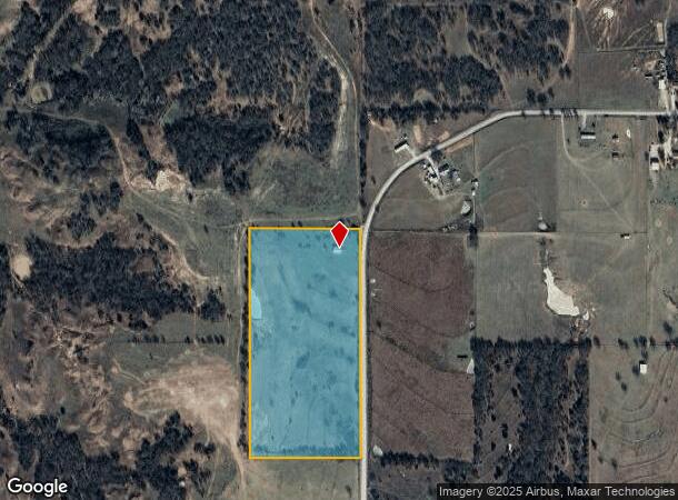  161293 N 3040 Rd, Foster, OK Parcel Map