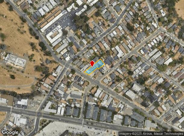  6840 Macarthur Blvd, Oakland, CA Parcel Map