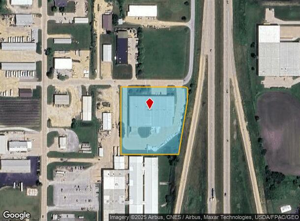1181 E Franklin St, Eldridge, IA Parcel Map