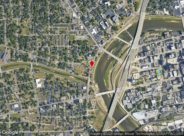  41 N Perry St, Dayton, OH Parcel Map