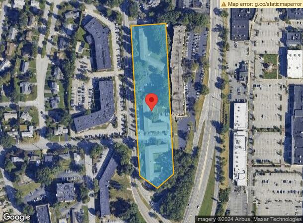  430 Meshanticut Valley Pky, Cranston, RI Parcel Map