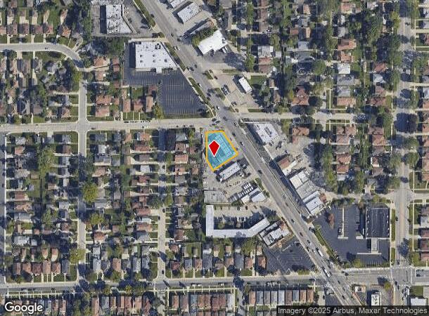  7662 N Milwaukee Ave, Niles, IL Parcel Map