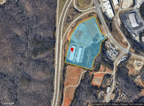  1280 Sw Professional Pkwy, Gainesville, GA Parcel Map