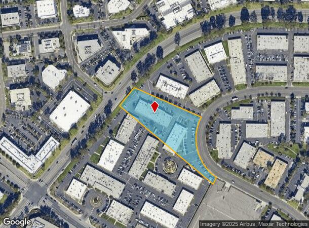 17935 Sky Park Cir, Irvine, CA Parcel Map