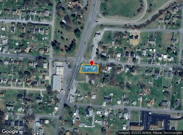  117 S East Side Hwy, Elkton, VA Parcel Map