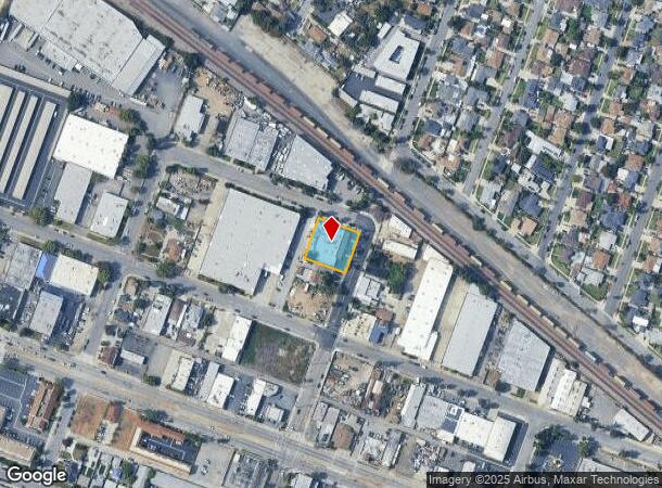 7635 Serapis Ave, Pico Rivera, CA Parcel Map