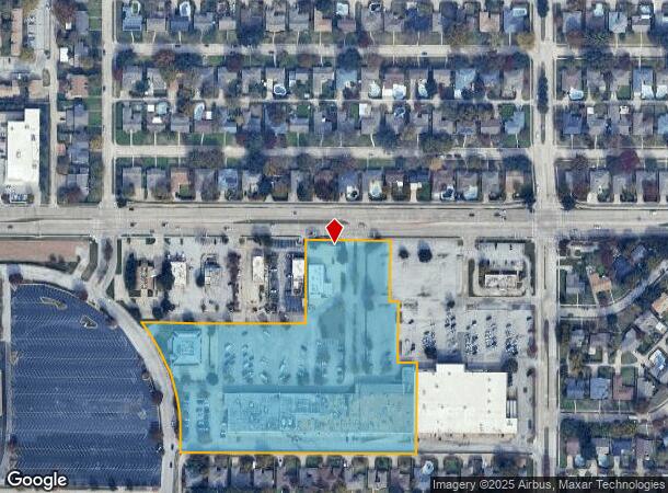 1702 E Belt Line Rd, Richardson, TX Parcel Map