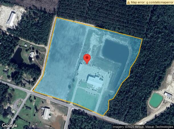  125 Industrial Park Blvd, Nahunta, GA Parcel Map