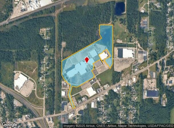 3315 N North Ridge Rd E, Ashtabula, OH Parcel Map