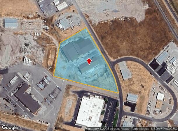 2787 N Mule Ranch Rd, Corinne, UT Parcel Map