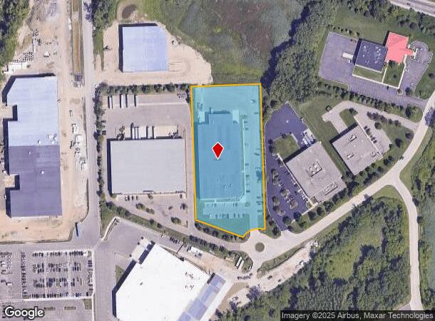  28455 Automation Blvd, Wixom, MI Parcel Map