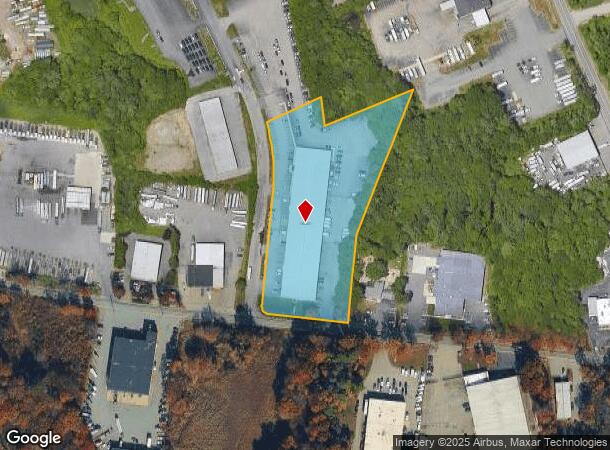 405 West St, West Bridgewater, MA Parcel Map