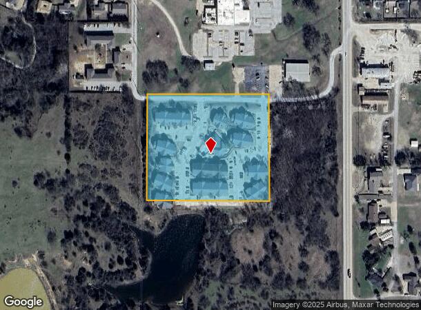  202 Chapel Ridge Rd, Pauls Valley, OK Parcel Map